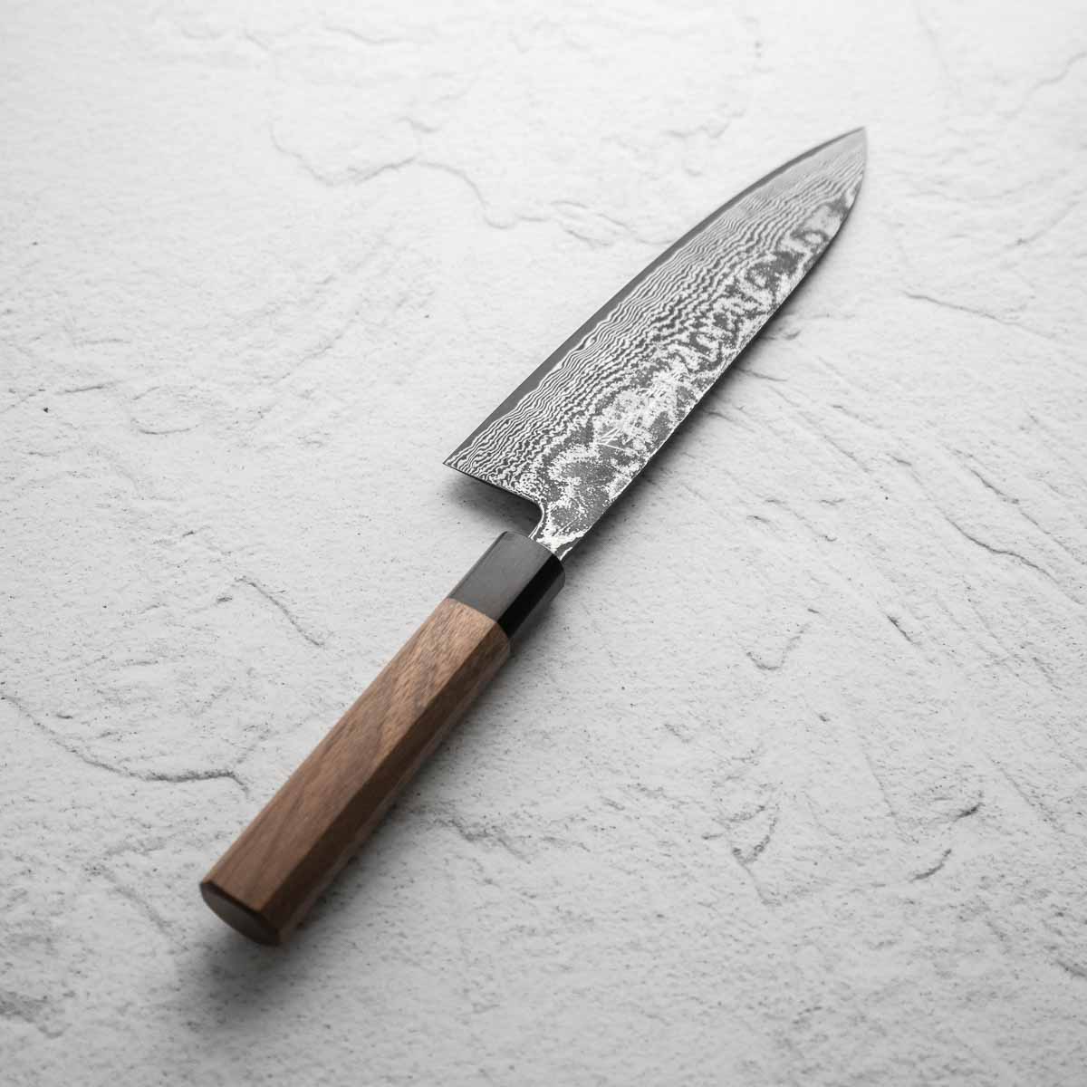 Shiro Kamo SG2 Black Damascus Gyuto 210mm