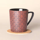 Mug | Black Stained Red Wooden | Limited Edition