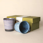 Mug Set | Mino Ware Black Ring Pair