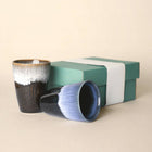 Cup Set — Aurora Iridescent Pair