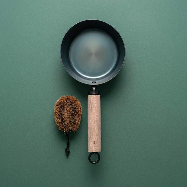 Fujita Kinzoku - "Soup Pan for Cheering Up Your Days" - Walnut Handle