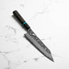 Hatsukokoro SLD Kurouchi Damascus Kiritsuke Gyuto 210 - Maple Turquoise