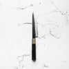 Nigara Hamono VGXEOS Kurouchi Petty 150mm - blade detail