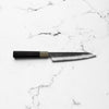 Nigara Hamono VGXEOS Kurouchi Petty 150mm - handle detail
