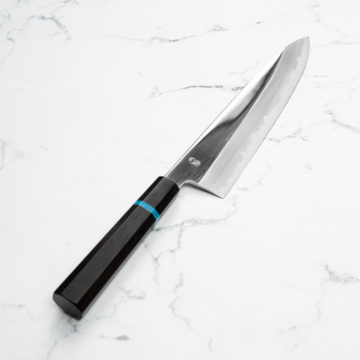 Sakai Kikumori "Choyo" Gyuto 270mm - Ebony Turquoise