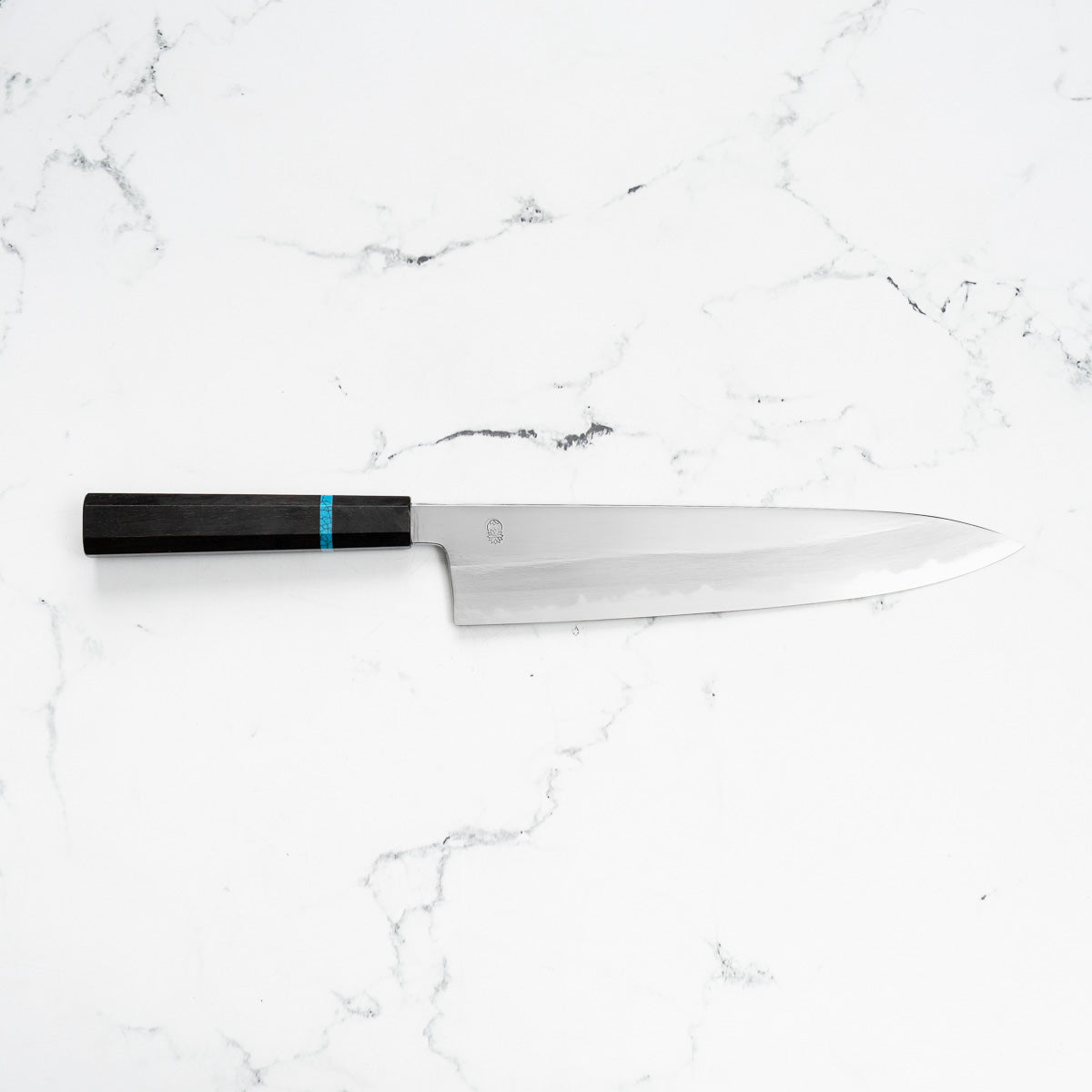 Sakai Kikumori "Choyo" Gyuto 270mm - Ebony Turquoise