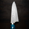 Takeshi Saji R2/SG2 Diamond Damascus Gyuto 210mm - Turquoise