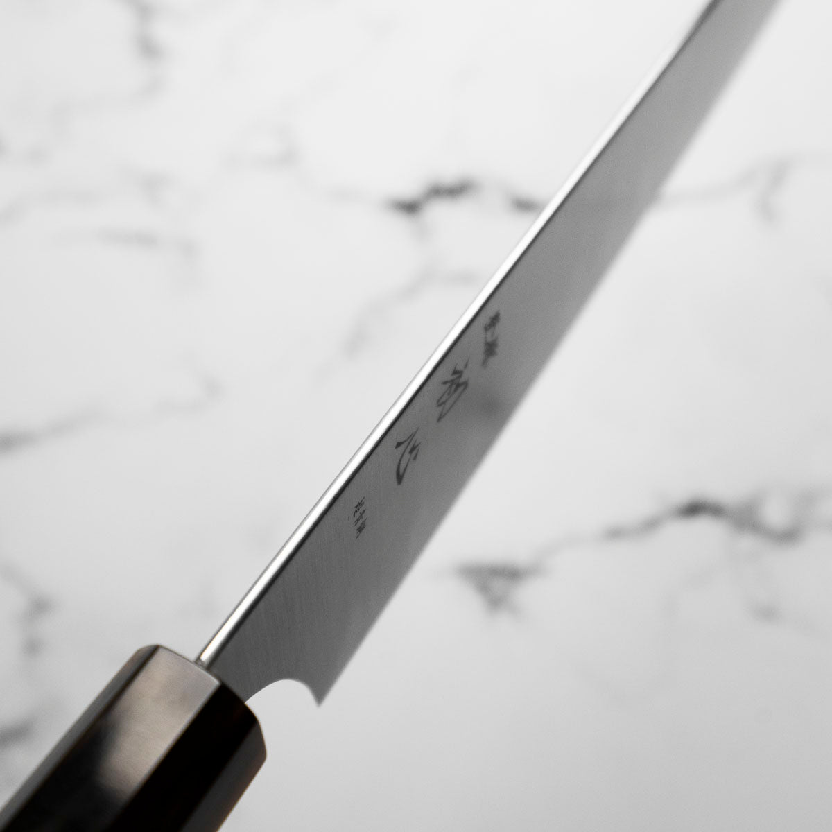 Hatsukokoro Hayabusa Blue Super Gyuto 240mm - Quince
