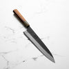 Hatsukokoro Shinkiro Blue Super Damascus Kurouchi Gyuto 210mm - Quince