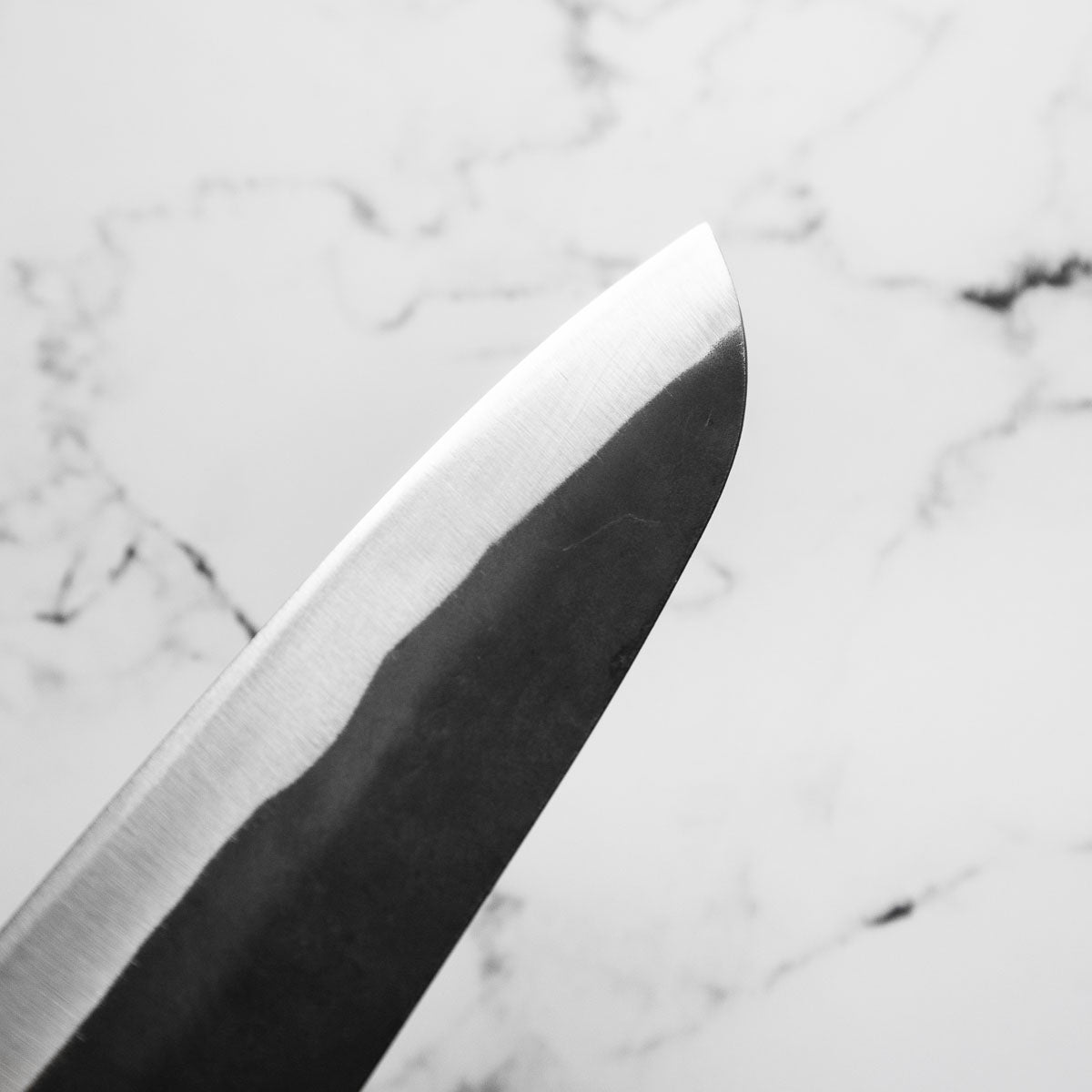 Hatsukokoro Blue 2 Kurouchi Santoku 165mm - Ebony