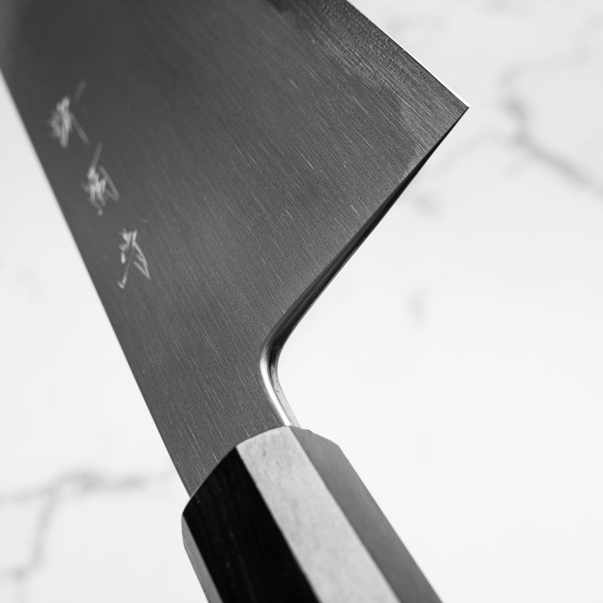 Y.Tanaka x Sakai Kikumori Extra Tall Blue 1 Gyuto 255mm - Ebony Turquoise