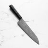 Nigara Hamono "Anmon" SG2 Raindrop Damascus Gyuto 210mm - Dark Carbon Fibre