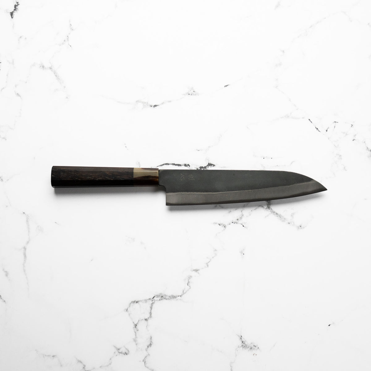 Hatsukokoro Blue 2 Kurouchi Gyuto 210mm - Ebony & Blonde