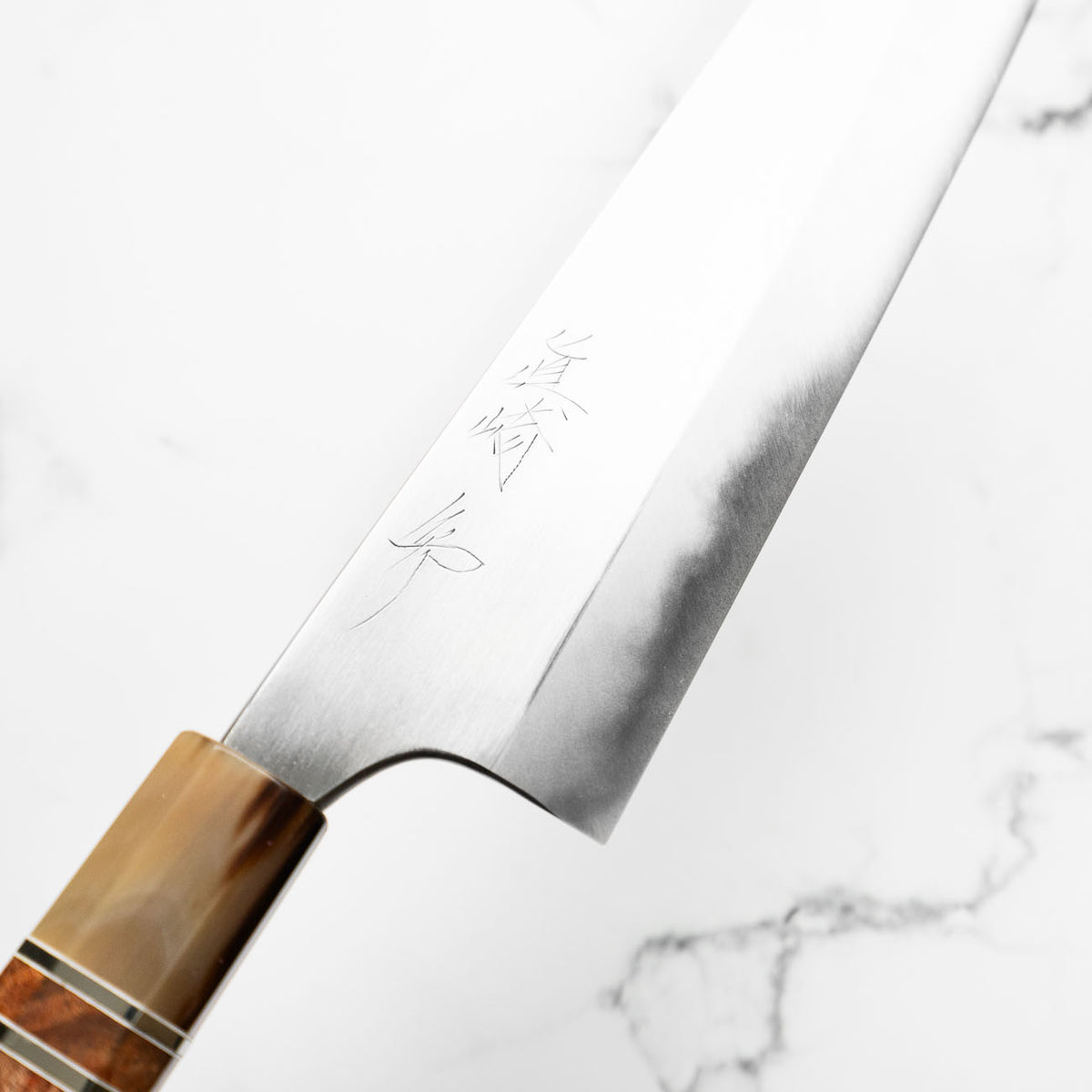 Mazaki Blue 1 Hon-Sanmai Kiritsuke 210mm