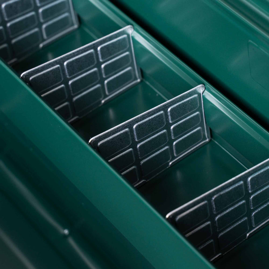 TOYO Cantilever Toolbox ST-350AG (Antique Green)