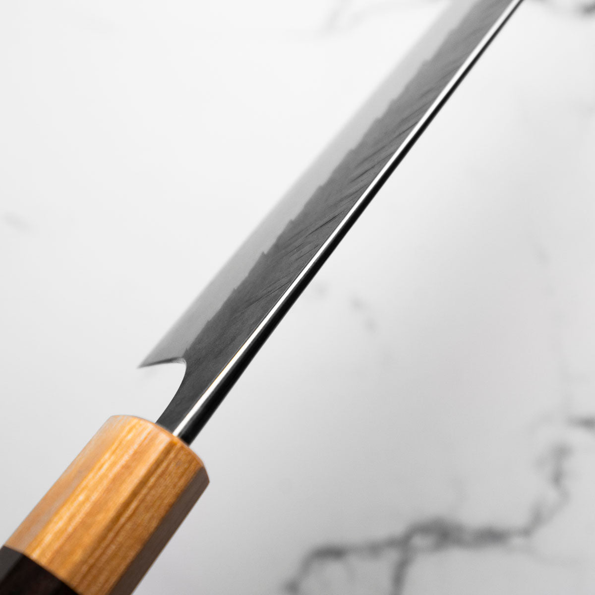 Yoshimi Kato Blue Super Kurouchi V-Tsuchime Kiritsuke 240mm