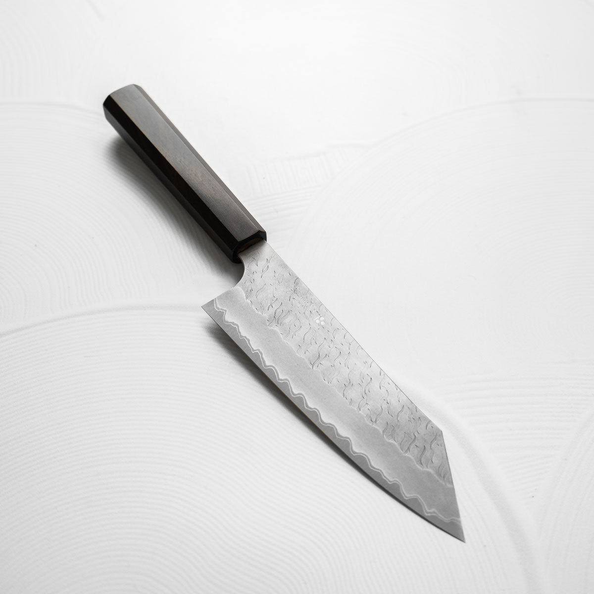 Nigara Hamono Blue Super Tsuchime Bunka 180mm - Ebony