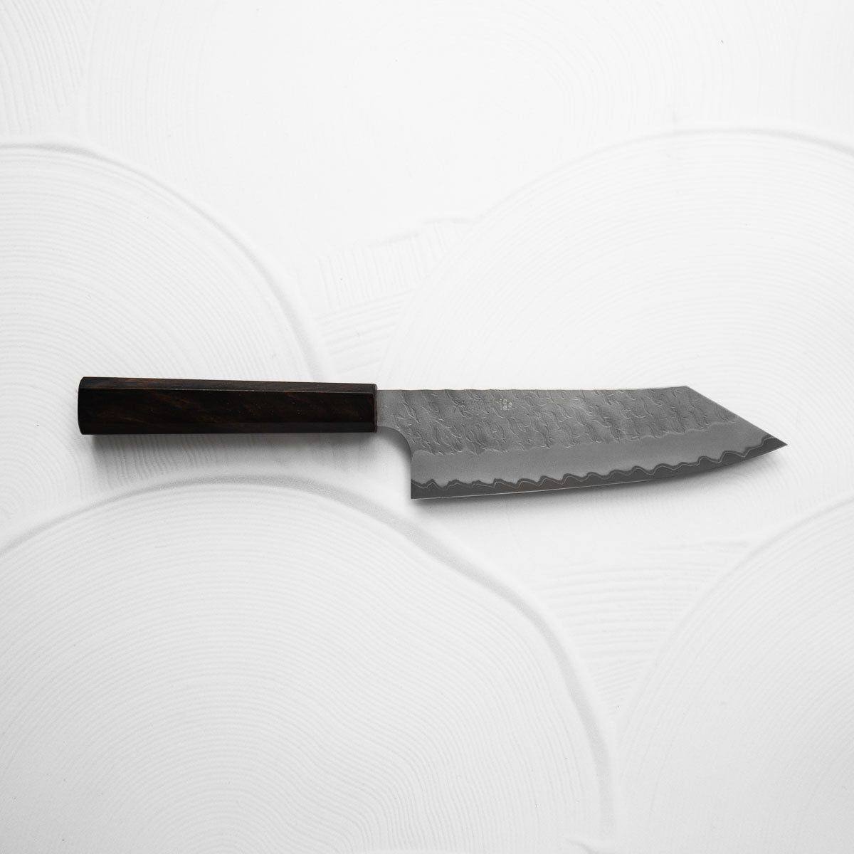 Nigara Hamono Blue Super Tsuchime Bunka 180mm - Ebony