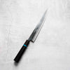 Seido "Kuro" x Tadafusa White 2 Kurouchi Sujihiki 270mm - Ebony & Turquoise