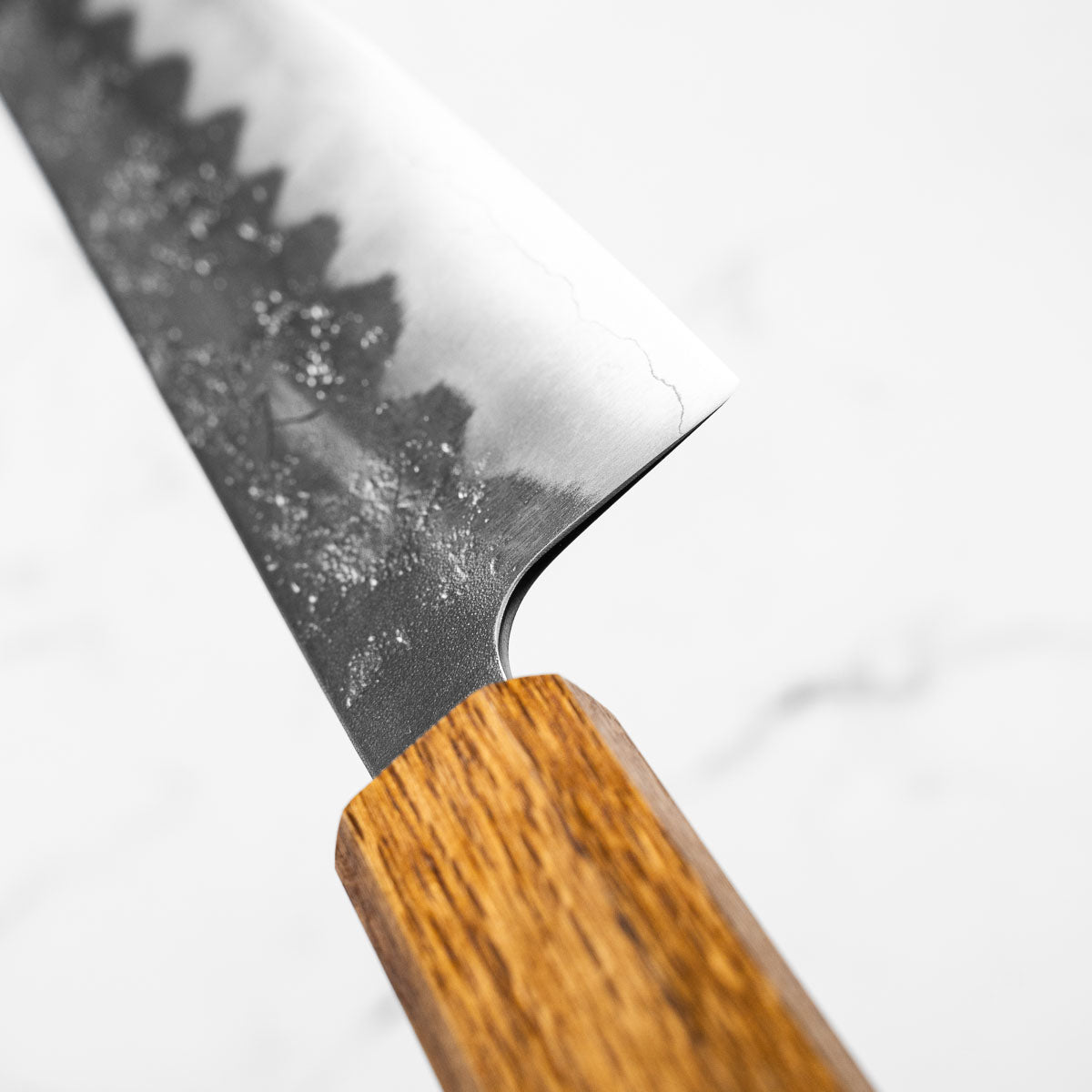 Tsunehisa Ginsan Nashiji Bunka 165mm - Burnt Oak