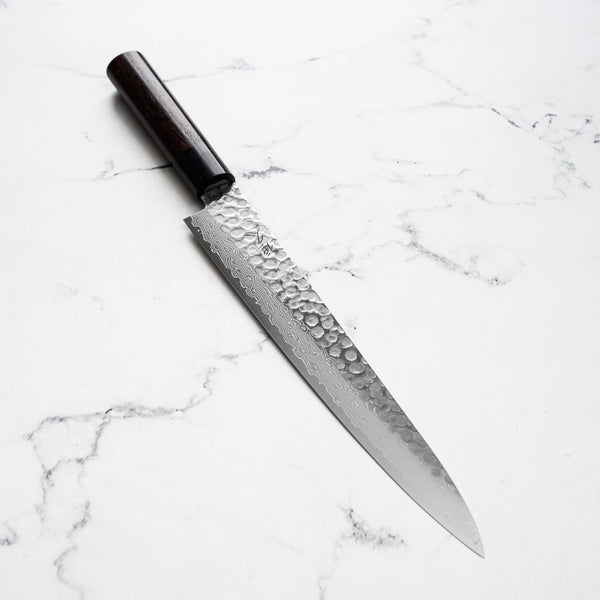 Tsunehisa VG10 Damascus Sujihiki 240mm