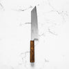 Tsunehisa SRS13 Damascus Kiritsuke 210mm - Black Oak