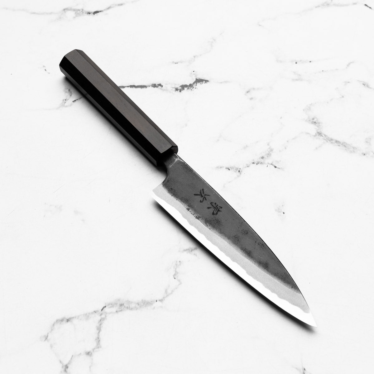 Morihei Munetsugu Blue 2 Kurouchi Petty 135mm