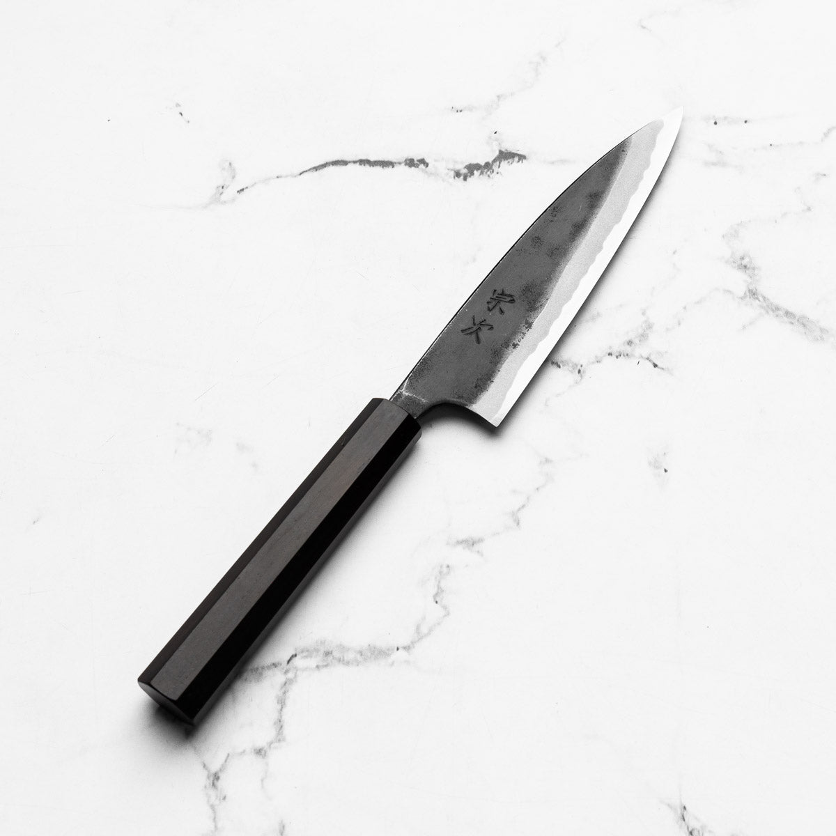 Morihei Munetsugu Blue 2 Kurouchi Petty 135mm