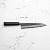 Yoshikane (Hatsukokoro) White 2 Kurouchi Nashiji Stainless Clad Gyuto 240mm - Ebony