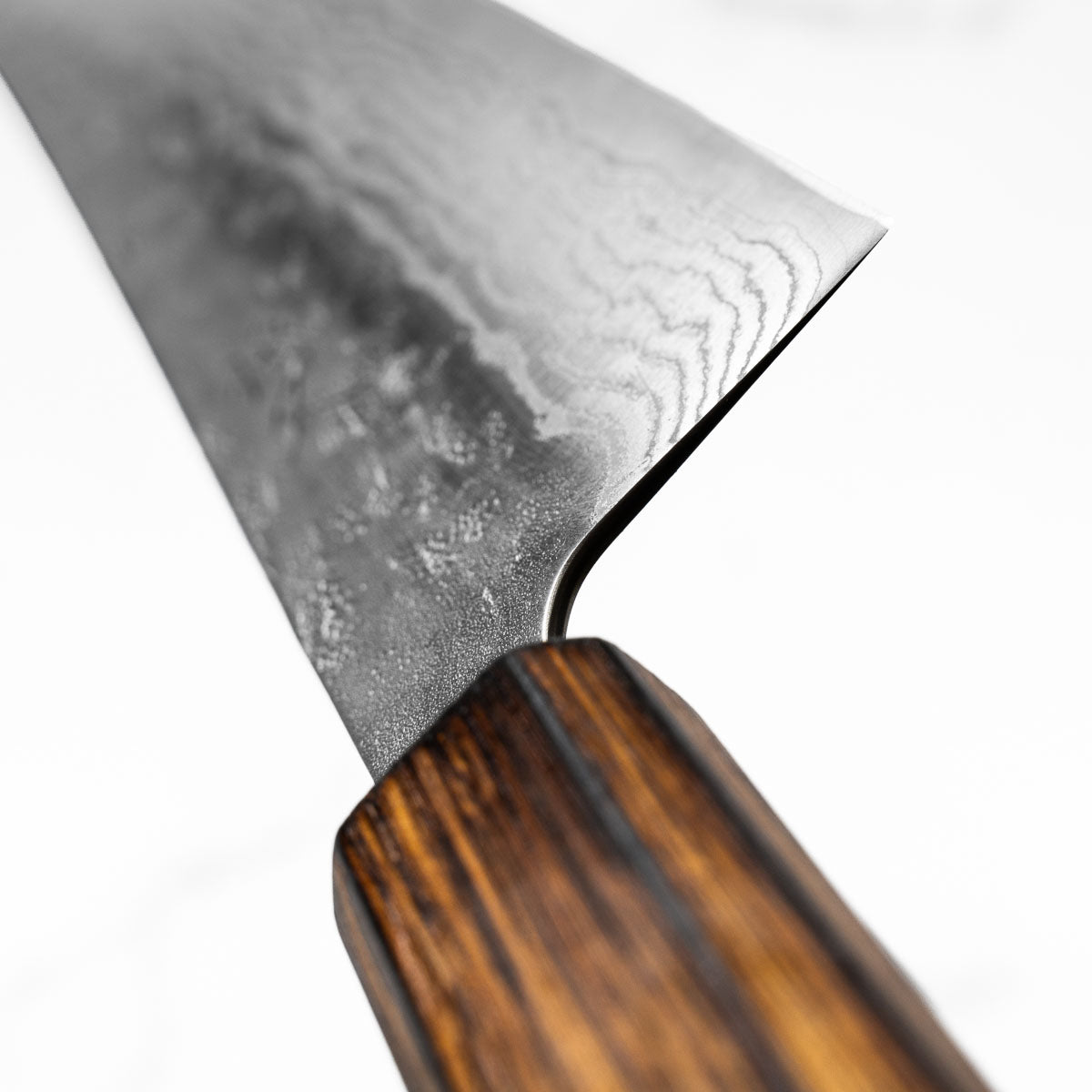 Tsunehisa Swedish Stainless Washiji Gyuto 240mm - Black Oak