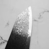 Hatsukokoro Ryuhyo Kurozome SG2 Damascus Bunka 180mm -  Maple Turquoise