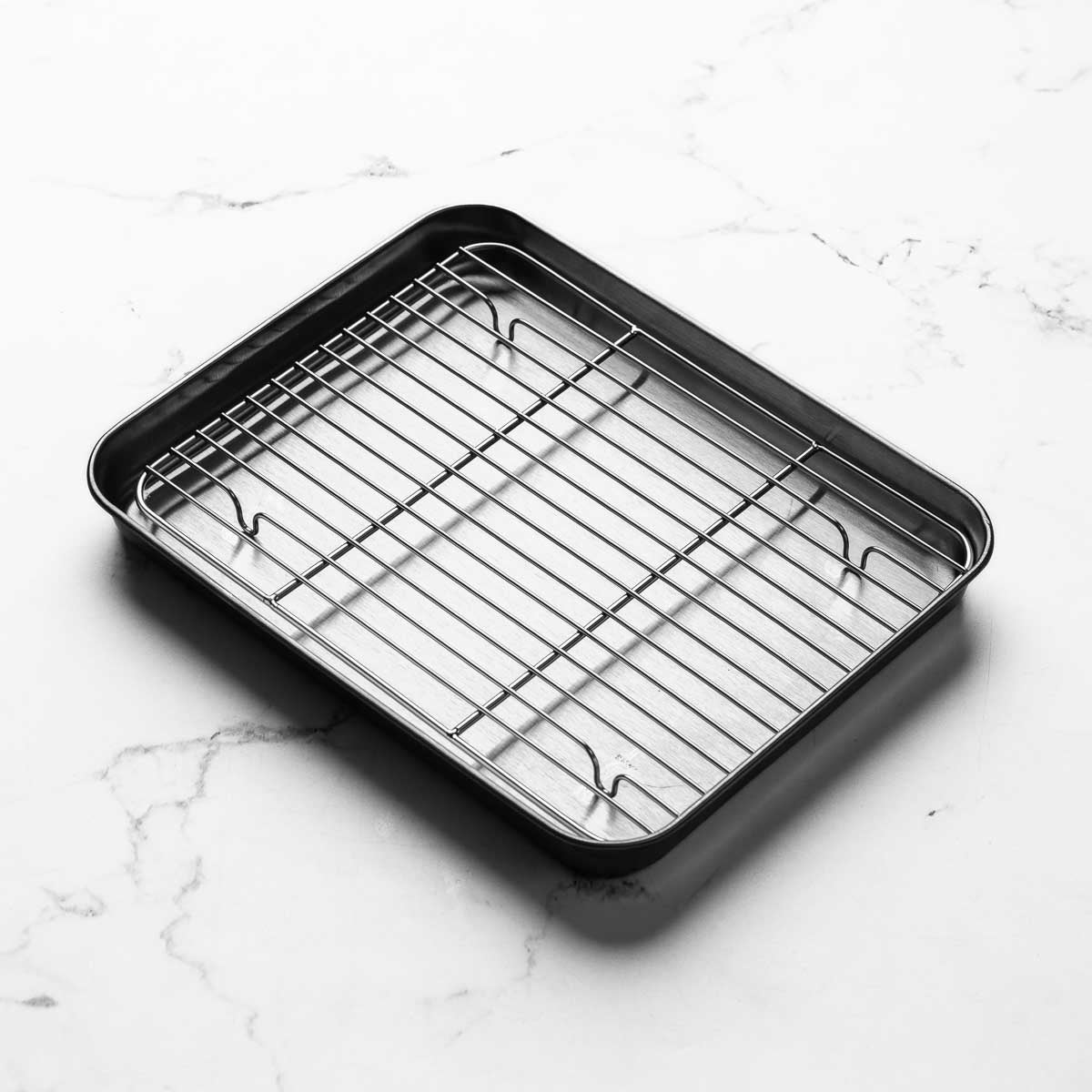 Preorder Only - 25cm Stainless Drip Tray w/Mesh Grill - ETA Mid Sept