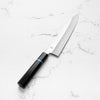 Sakai Kikumori "Choyo" Ginsan Gyuto 240mm - Ebony Turquoise
