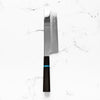 Sakai Kikumori "Choyo" Ginsan Nakiri 180mm - Ebony Turquoise