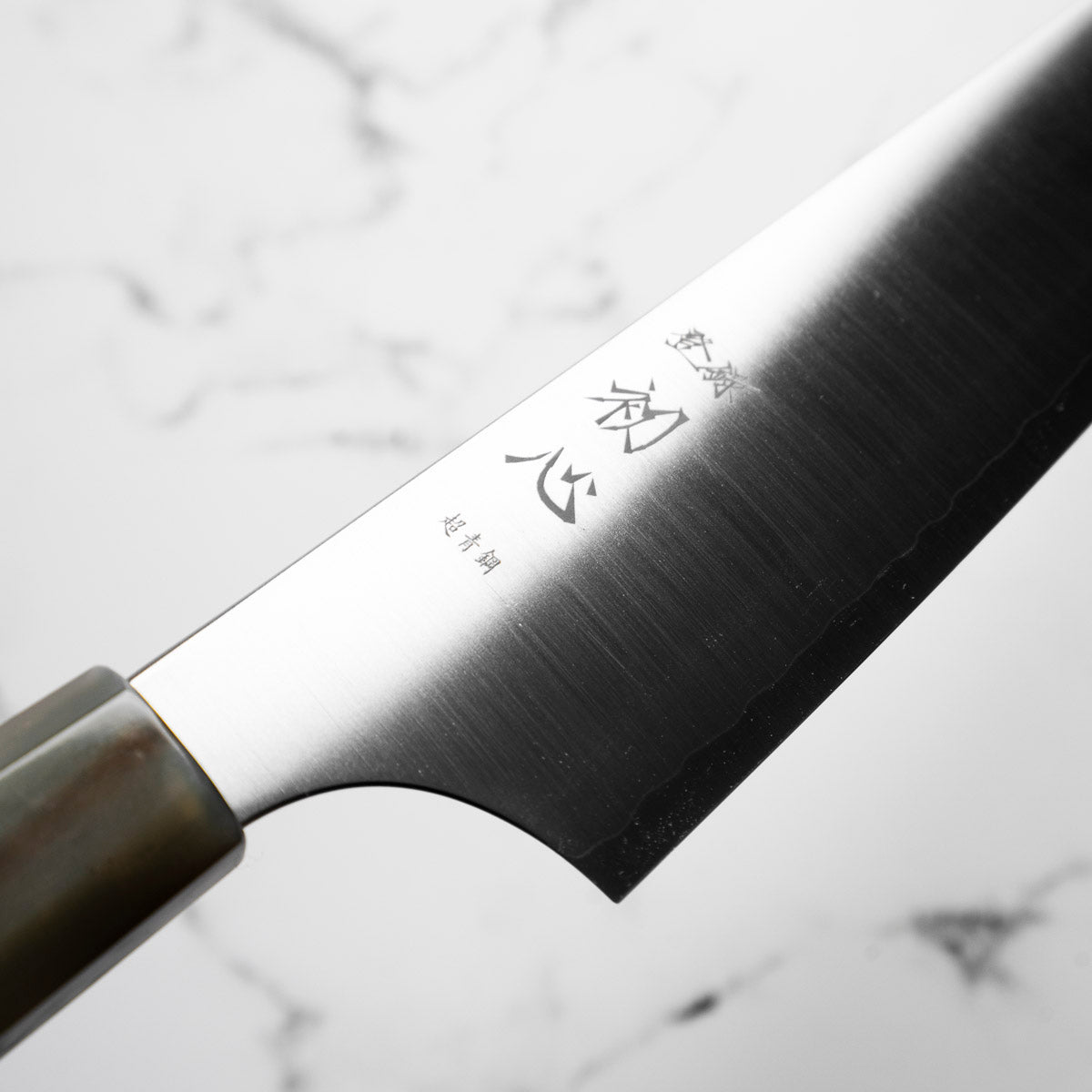 Hatsukokoro Hayabusa Blue Super Gyuto 210mm - Quince