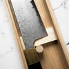 Mazaki Blue 2 Hon-Sanmai Damascus Gyuto 240mm