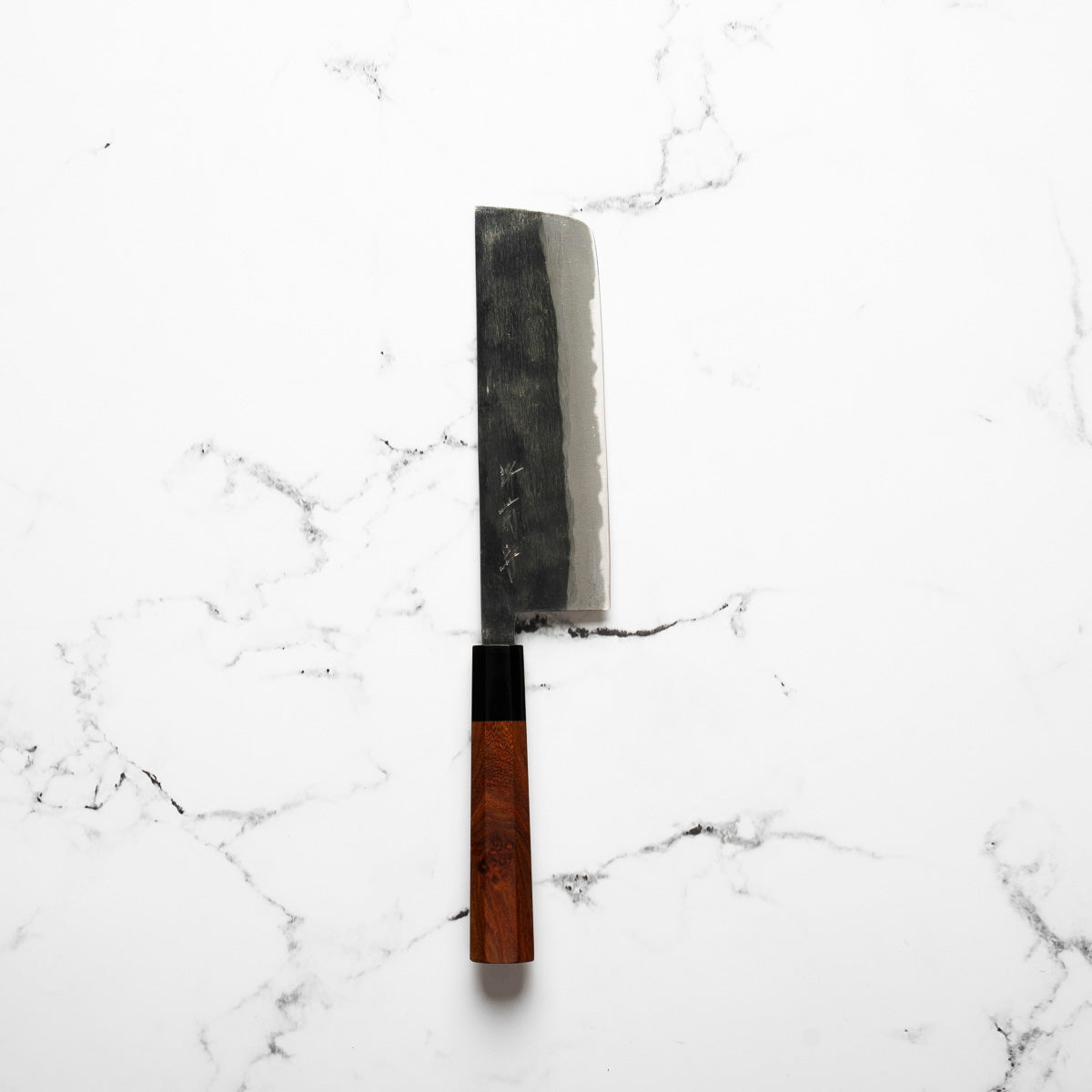 Sakai Kikumori Blue 2 Nakiri 165mm - Snakewood