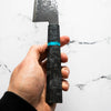Hatsukokoro Ryuhyo Kurozome SG2 Damascus Gyuto 210mm -  Maple Turquoise