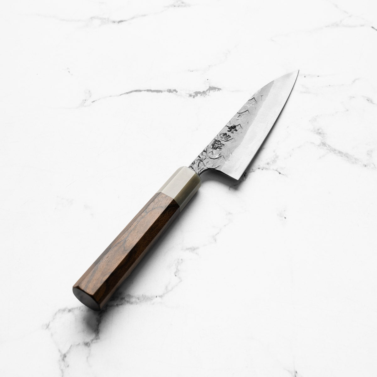 Kisuke Blue 2 Kurouchi Tsuchime Petty 120mm