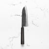 Hatsukokoro Kurogane Blue 2 Santoku 165mm - Mono Ebony
