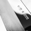 Sakai Kikumori "Choyo" Ginsan Bunka 180mm - Persimmon