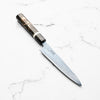 Tsunehisa Ginsan Geppaku Petty 135mm - Dyed Maple w/White Stripe