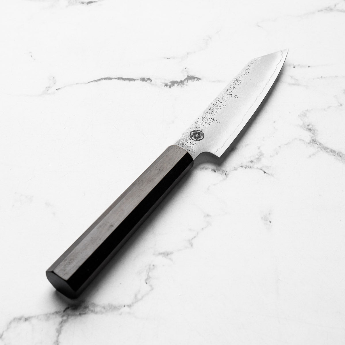 Hajimaru Ginsan Nashiji Kiritsuke Petty 125mm - Ebony