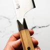 Mcusta Zanmai "Beyond" Blue Super Nakiri 165mm