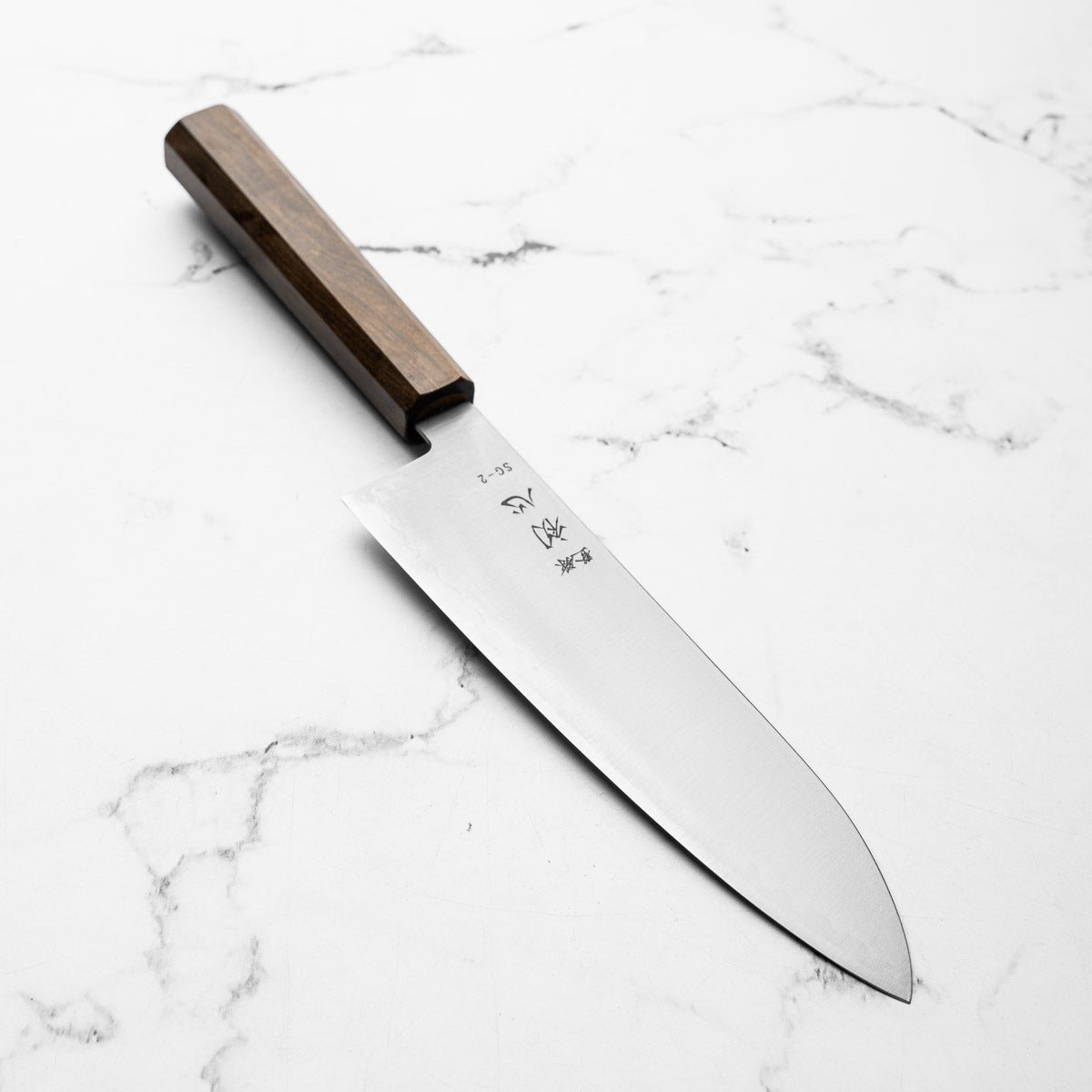 Hatsukokoro Hayabusa SG2 Santoku 165mm - Bubinga