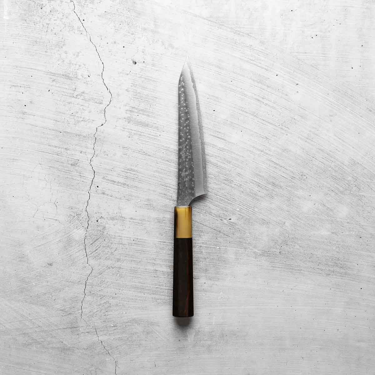 Yu Kurosaki AS Kokusen Petty 150mm - Siamese Rosewood