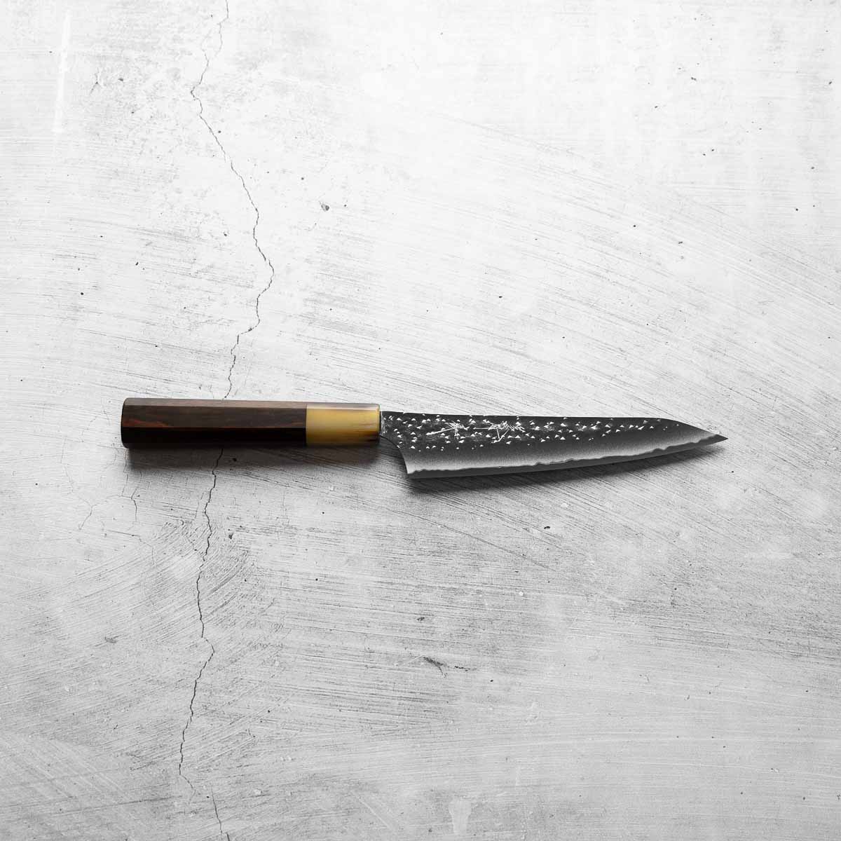 Yu Kurosaki AS Kokusen Petty 150mm - Siamese Rosewood