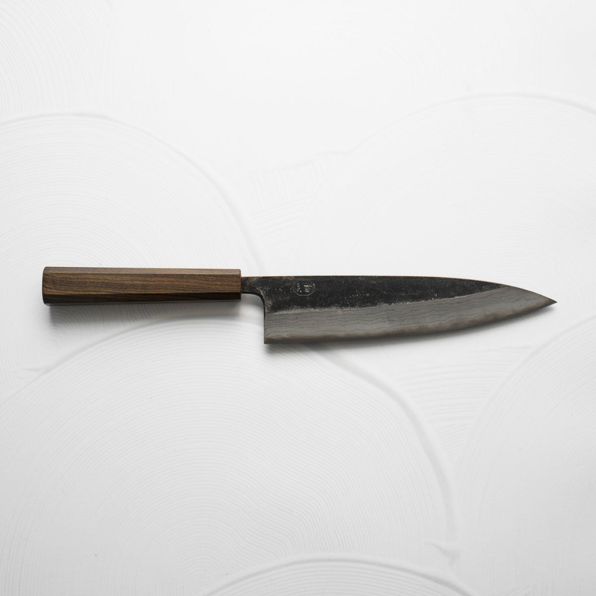 Hatsukokoro Kumokage Blue 2 Kurouchi Damascus Gyuto 210mm