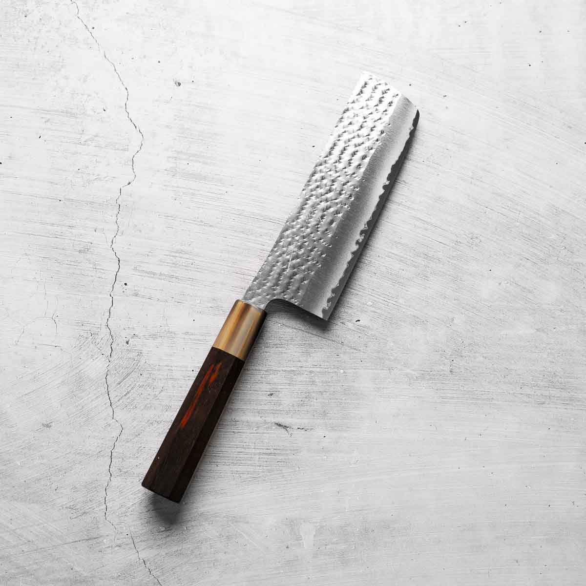 Yu Kurosaki AS Kokusen Nakiri 165mm - Siamese Rosewood