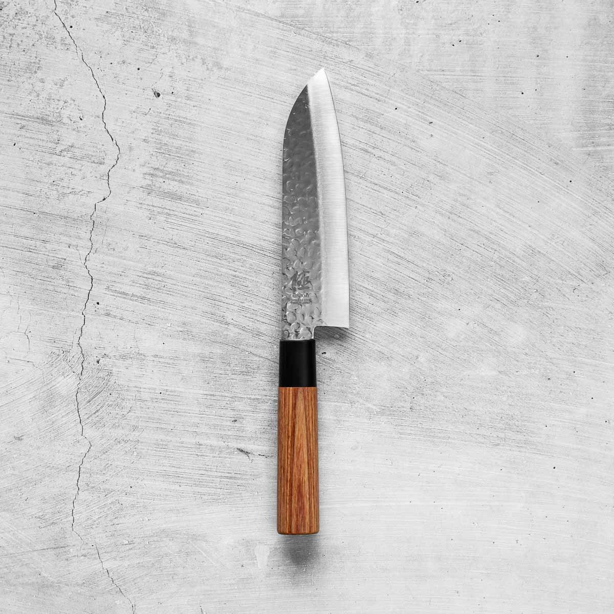 Ozawa Kiwami Santoku 170mm - blade detail